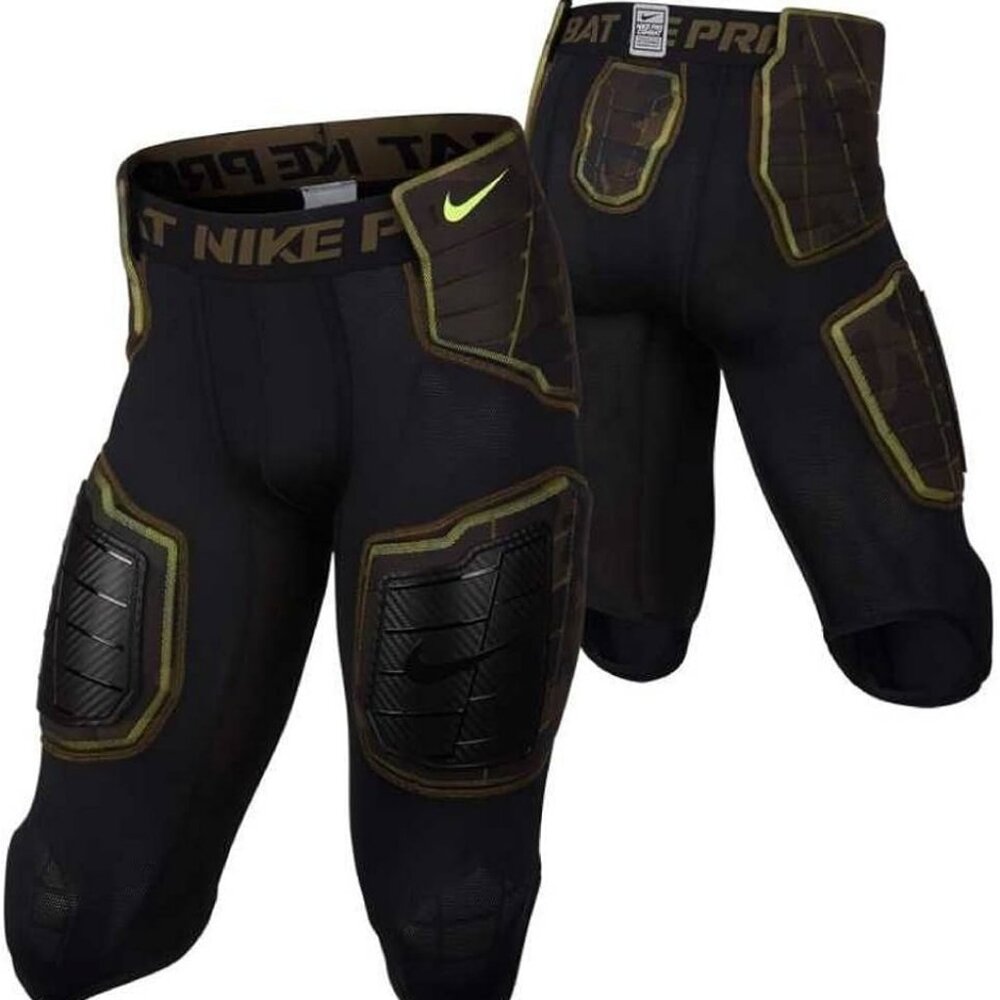 Nwt MEDIUM Nike Pro Combat Hyperstrong HardPlate Football  3/4 Pants 688546 010